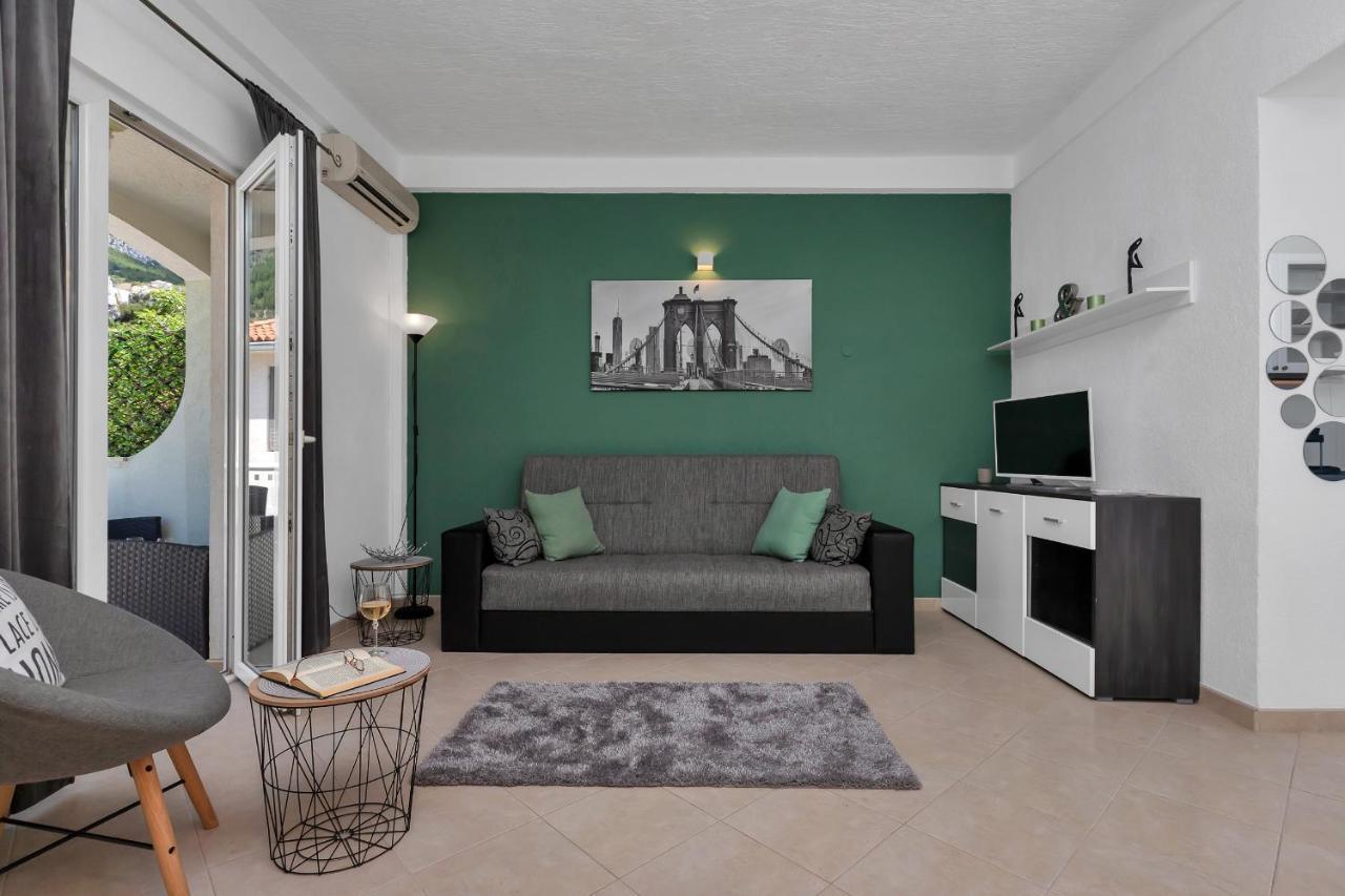 Apartmani Luna Baška Voda Eksteriør billede